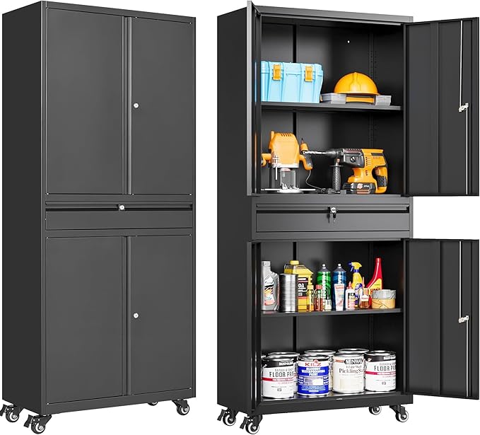 Metal Garage Storage Cabinet - Image 8