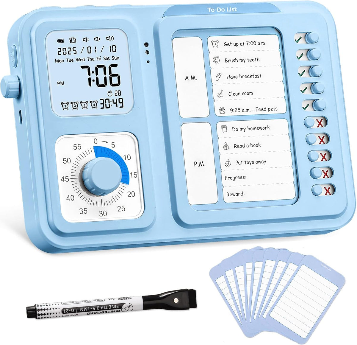 3-in-1 Visual Timer & ADHD Tool