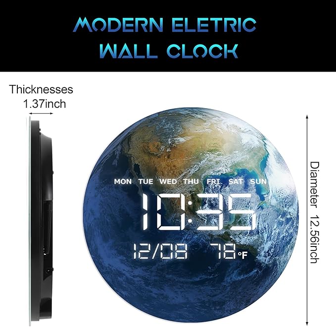 HOMLOVE Digital Wall Clock - Image 2