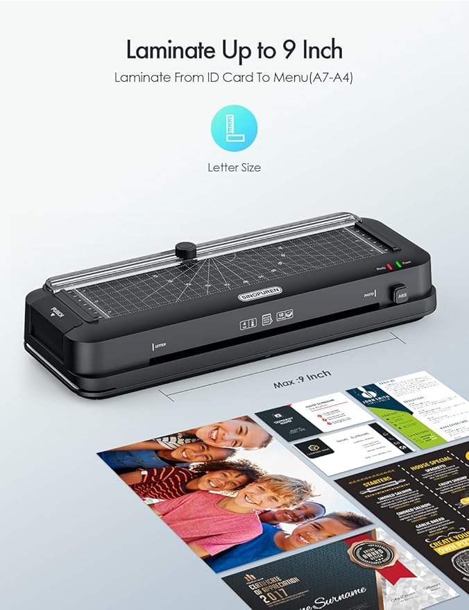 Thermal Laminator Machine, 3-in-1 Laminator - Image 3