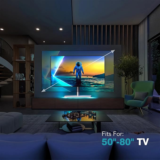 LLDEPLL Universal TV Stand Tabletop TV Mount - Image 7