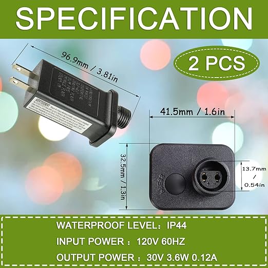 SIGANDG 30V 3.6W LED Transformer Replacement Class 2 Power LED Controller - Image 2