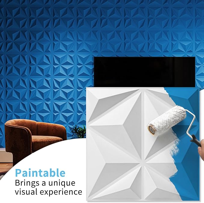 Art3d 20 Pack Decorative 3D Wall Panels, 19 Sq.Feet PVC Interior Wall Décor - Image 4