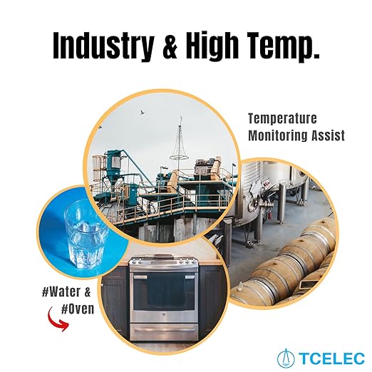 TCELEC TCE-K02H3-100 K Type Thermocouple Metal Probe - Image 6
