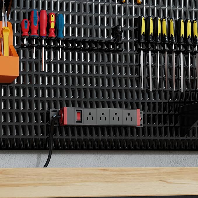 10 inch Rack Mount Power Strips PDU 4 Outlets - Image 6