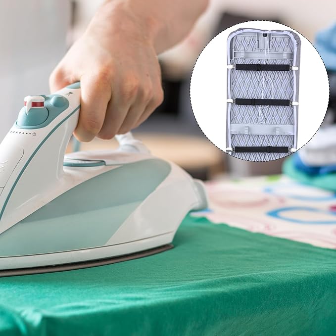 Xyembu 4Pcs Ironing Board Cover Clips Adjustable Ironing Board Pad Braces - Image 3