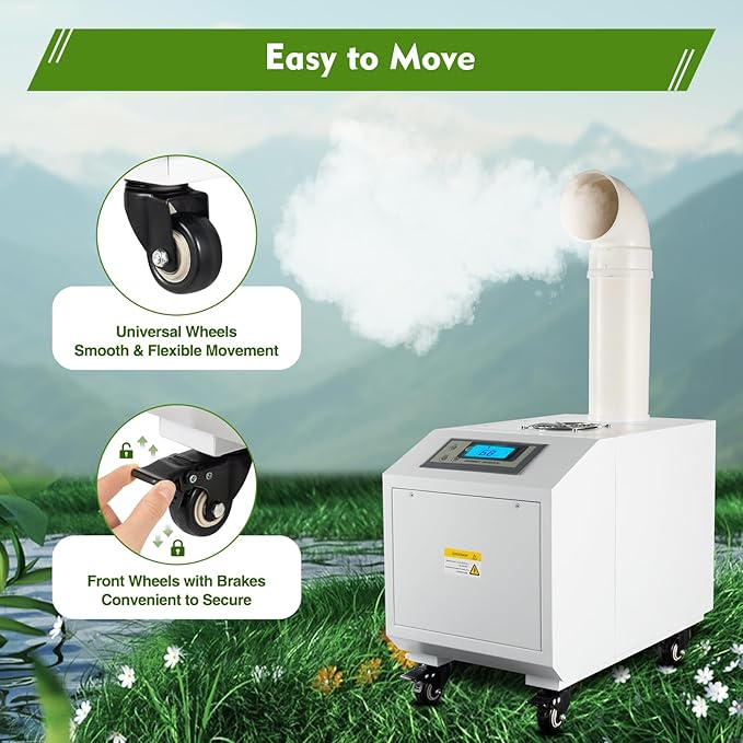 Humidifier Large Room, 10L 6.6Lbs/H Industrial Ultrasonic Mist Maker - Image 6