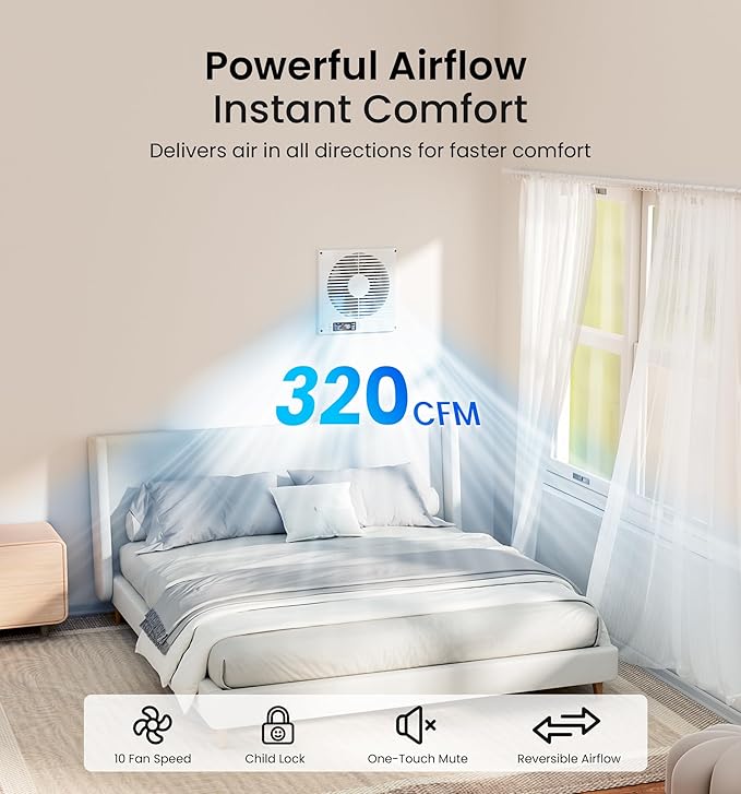 KOVIET 8" Room to Room Ventilation Fan - Image 3