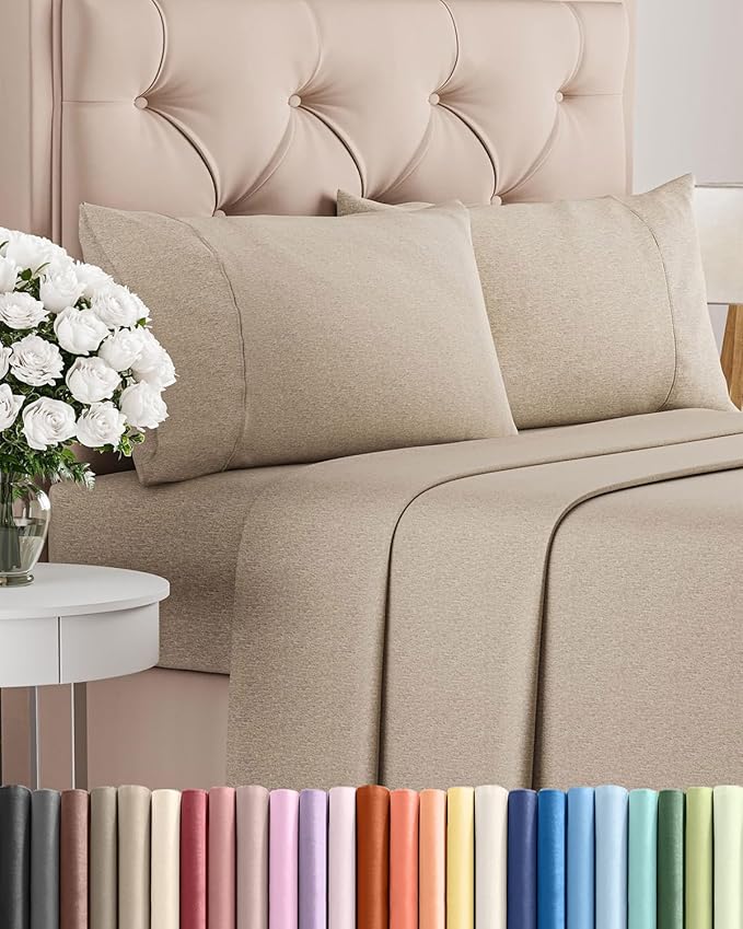 Queen Size 4 Piece Sheet Set by CGKUnlimited