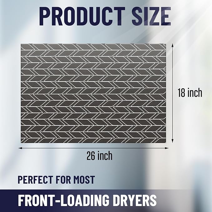 Teenyyou 1 Pcs 26 x 18 Dryer Top Protector Mat, Washer and Dryer Topper - Image 2