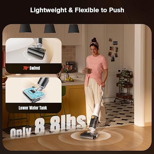 roborock F25 GT Vacuum Mop All in One, Wet Dry Vacuum Cleaner Cordless - Image 7