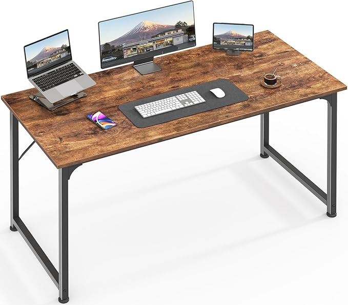 Huuger Computer Desk, 48 Inch Office Desk, Gaming Desk by Huuger