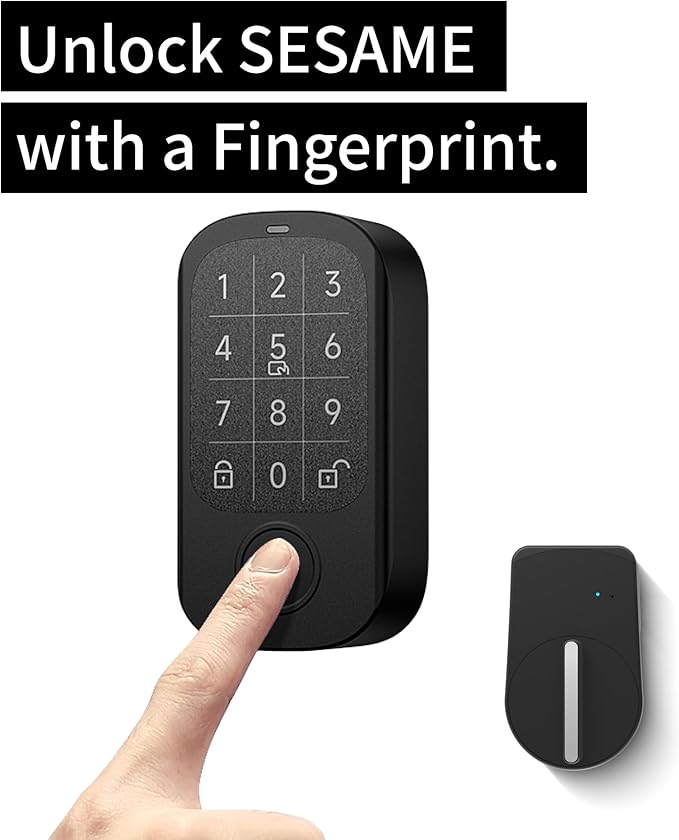 CANDY HOUSE Sesame Touch Pro, Smart Lock, Fingerprint, NFC Card, Vacation Rental - Image 7
