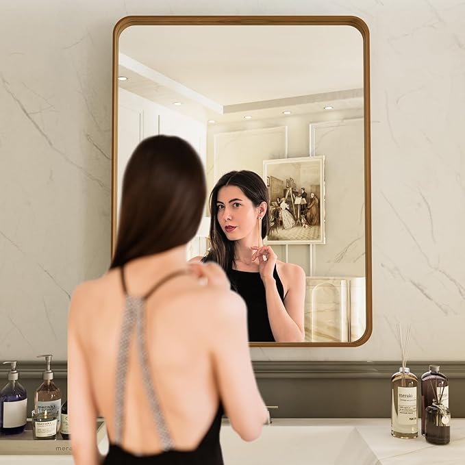 LOAAO 22X30 Inch Bathroom Mirror - Image 2