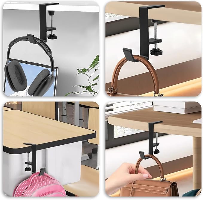 Jeffdad Metal Headphone Hook, Headphone Hanger - Image 6