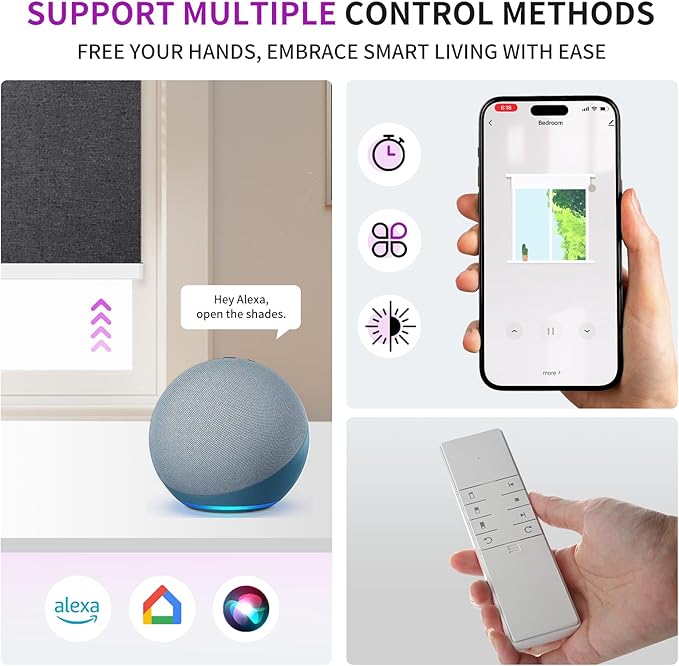 Astomi Motorized Blinds with Remote - Image 4