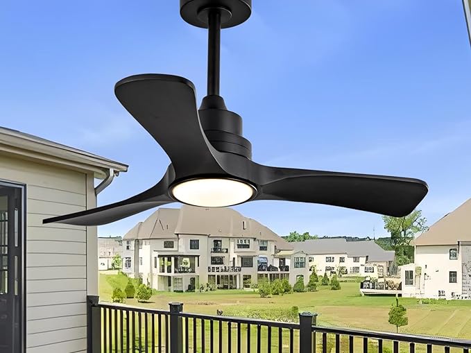 Gaizw 36 Ceiling Fans with Lights, Small Ceiling Fan with Light and Remote by Unknown