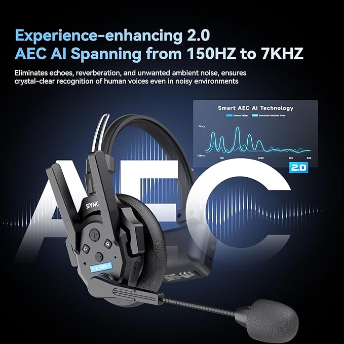 SYNCO XTalk XPro Wireless Intercom Headset - Image 7