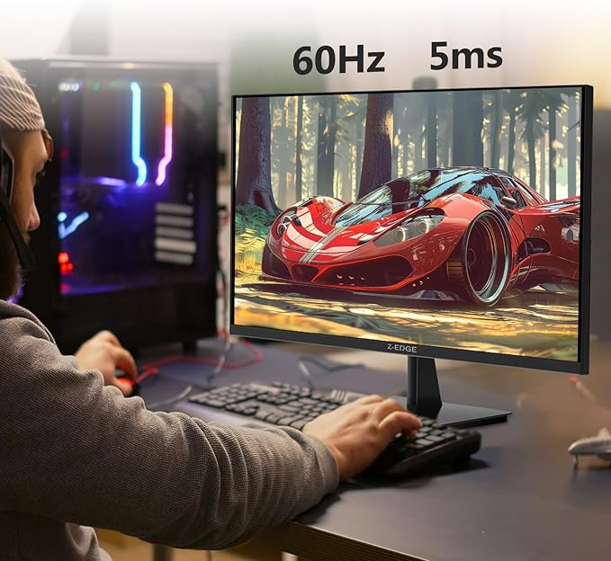 Z-Edge U27P4K 27-inch 4K Monitor IPS Ultra HD 3840x2160, 60Hz Refresh Rate - Image 9