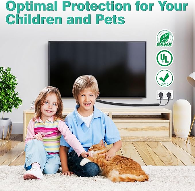 UOMTFAI Dog Cat Cord Protector 10ft - Image 6
