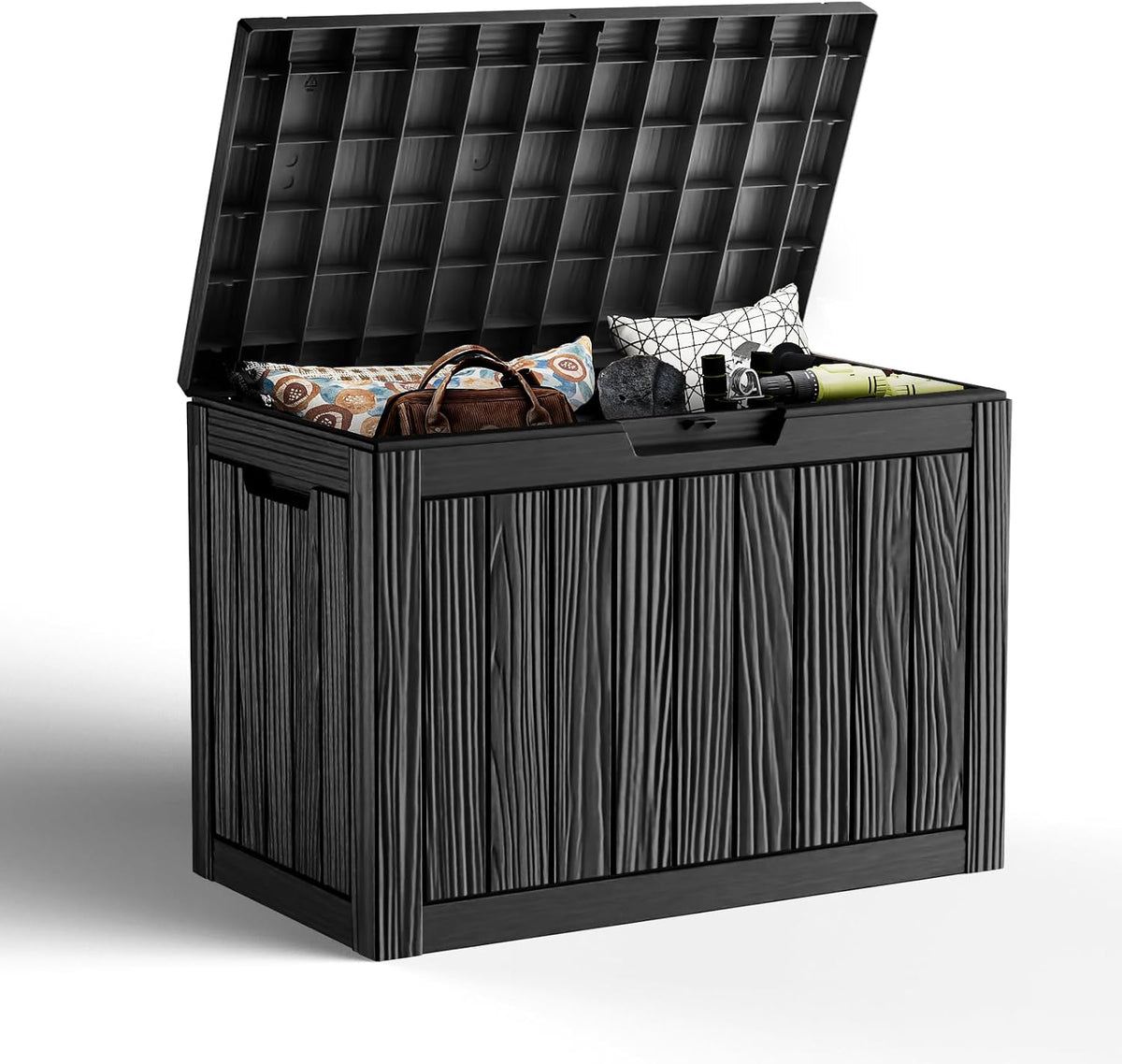 45 gallon outdoor storage box, weather resistant &, main product view