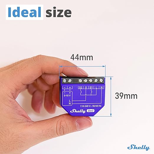 Shelly Dimmer 0/1-10V PM Gen3 | WiFi Smart Dimming - Image 2