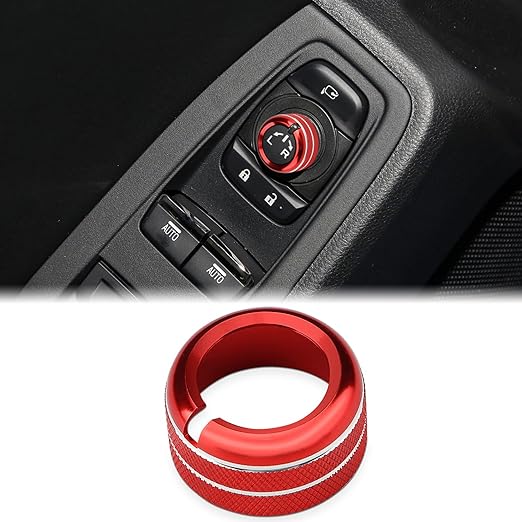 Auovo Rearview Mirrors Knob Ring Compatible by Auovo