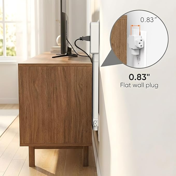 Wall Outlet Extender Stick & Electrical Plug Extension Outlet, Adjustable - Image 3