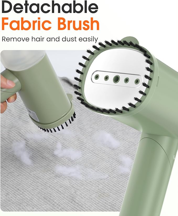 Handheld Steamer for Clothes, 1200W Foldable Travel Steamer, 20 Sec Preheat - Image 8