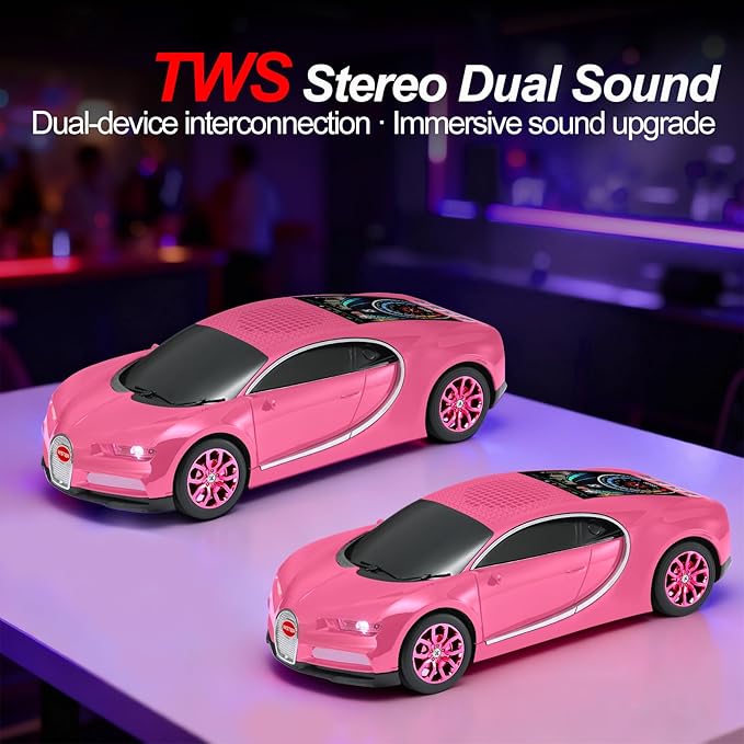 WSTER Luxury Sports Car Model Bluetooth Speaker - Image 3