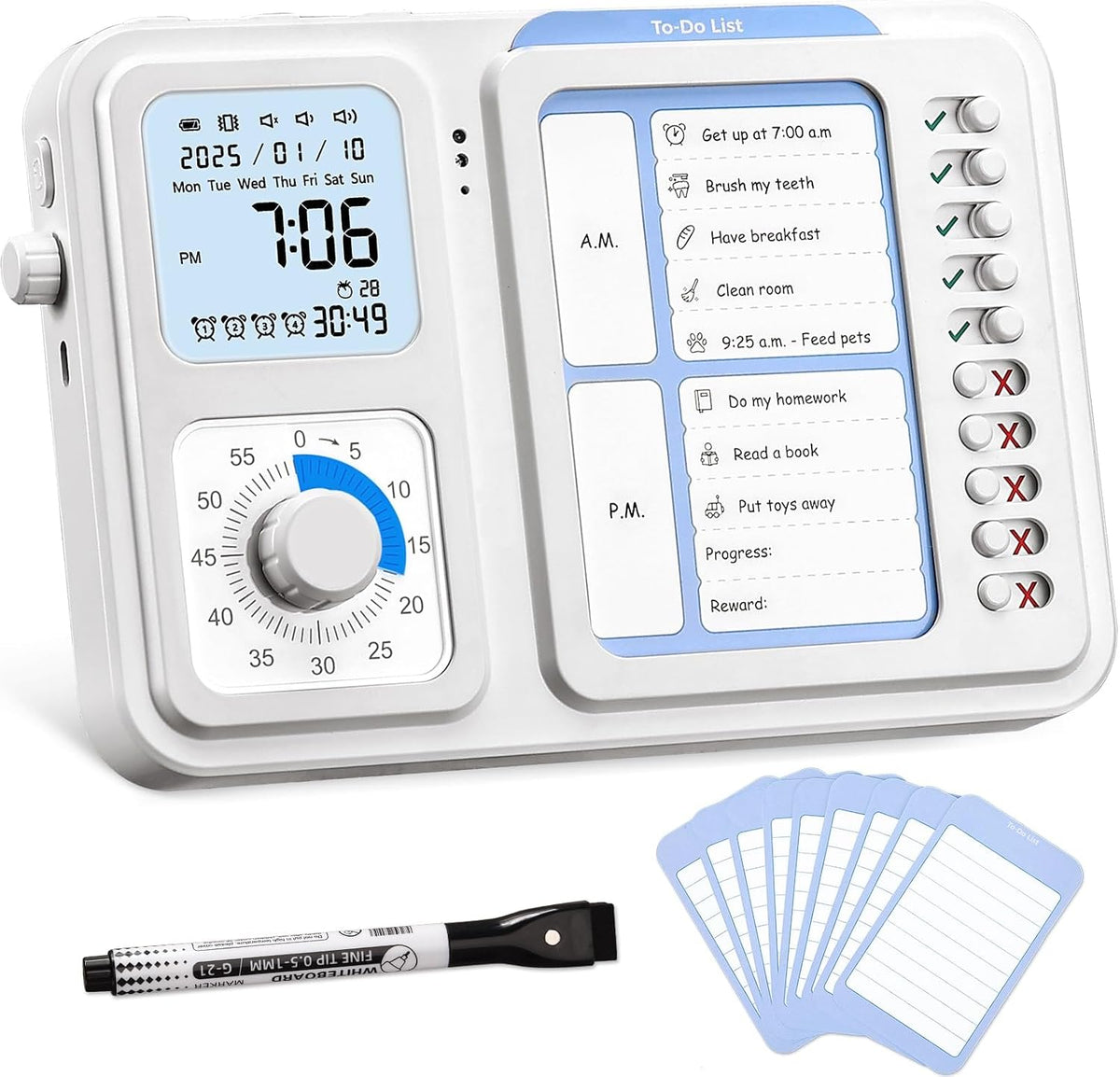3-in-1 Visual Timer & ADHD Tool