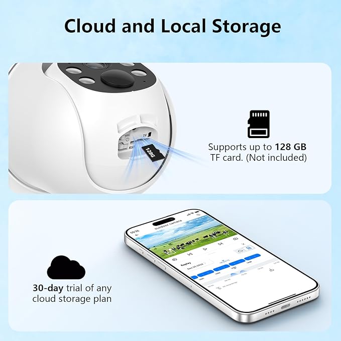 Cinnado 4G LTE Cellular Security Camera-No WiFi Outdoor Camera Wireless - Image 8