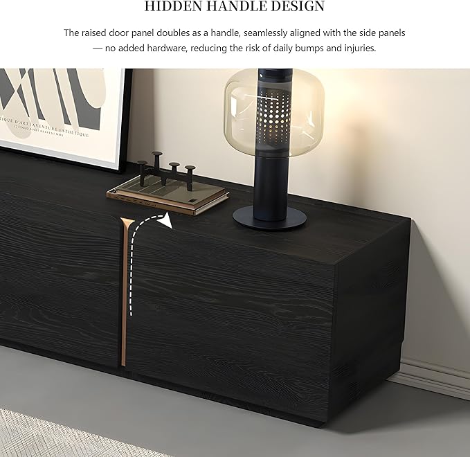 VAFON 78.7" Modern TV Stand Entertainment Center - Image 3