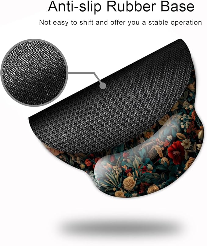 Ergonomic Mouse Pad with Wrist Support, Mouse Pad with Wrist Rest, Relieve - Image 5