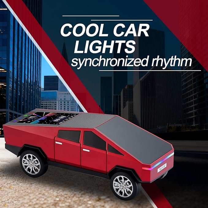 WSTER Futuristic Pickup Truck Bluetooth Speaker - Image 8