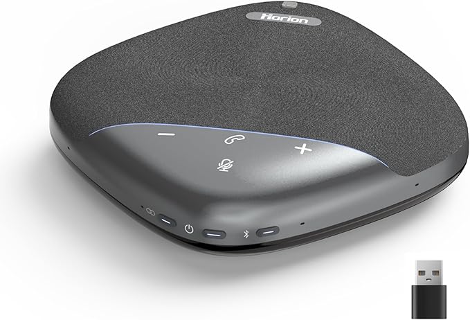 HORION Conference Speaker with Microphone, Wireless Bluetooth Speakerphone by HORION