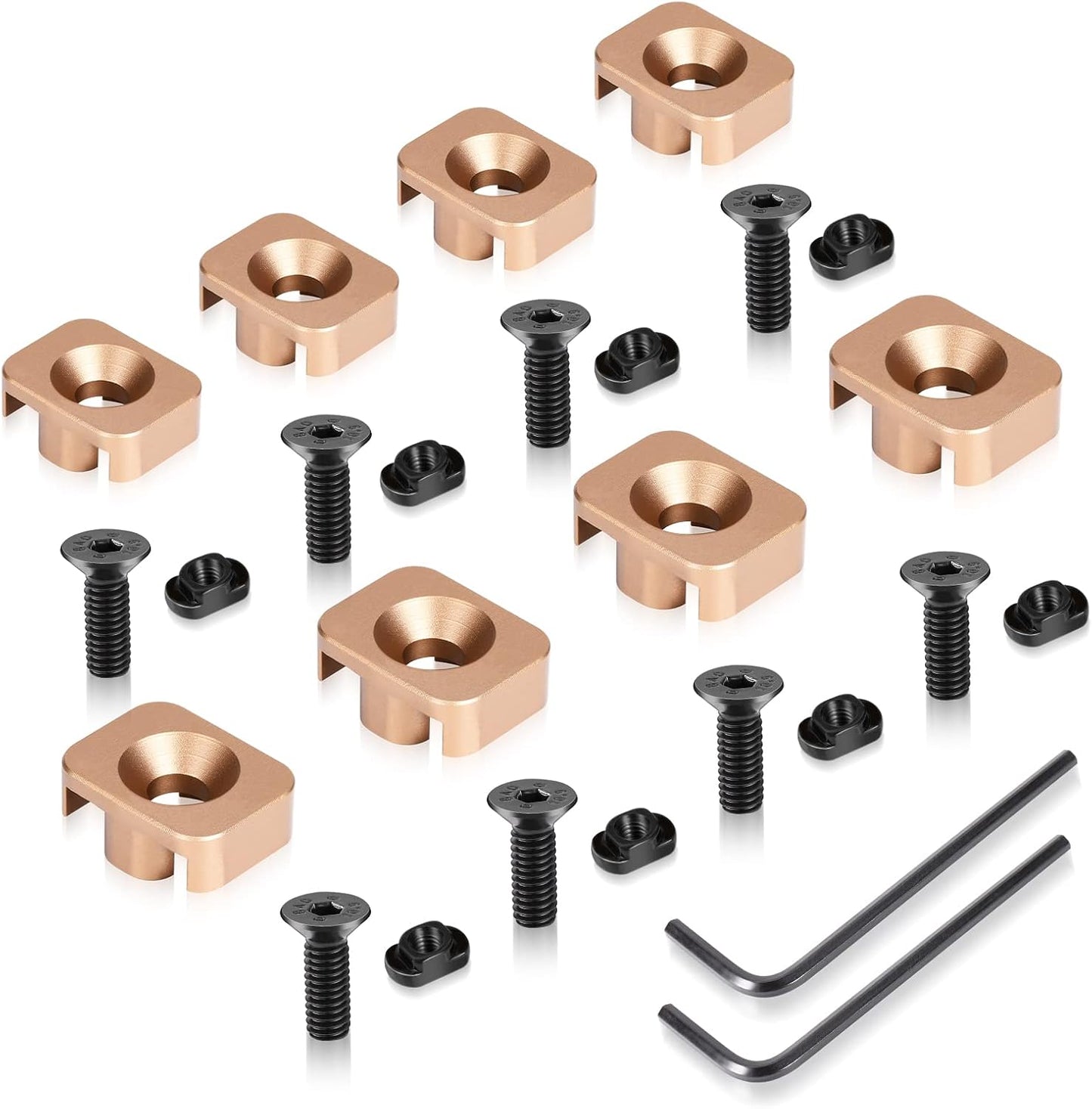 Bontok Pressure Switch Cable Guides, Light Pressure Switch Cable Clips -8 Pack(Tan)