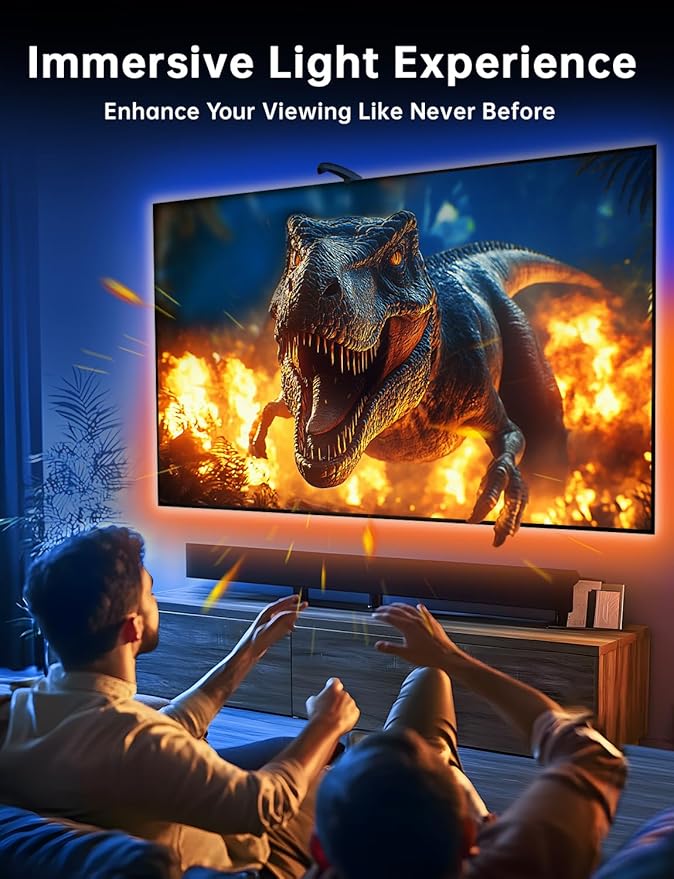 TV LED Backlight, 11.5ft Cuttable TV Lights That Change - Image 3
