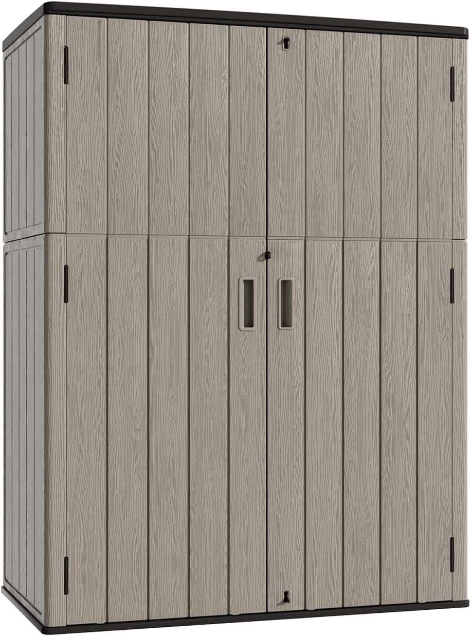 kinying outdoor storage shed,57 cu.ft vertical outdoor storage, main product view