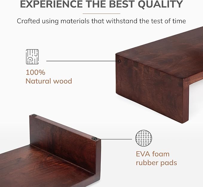 Anji Mountain Wooden Monitor Stand - Image 2