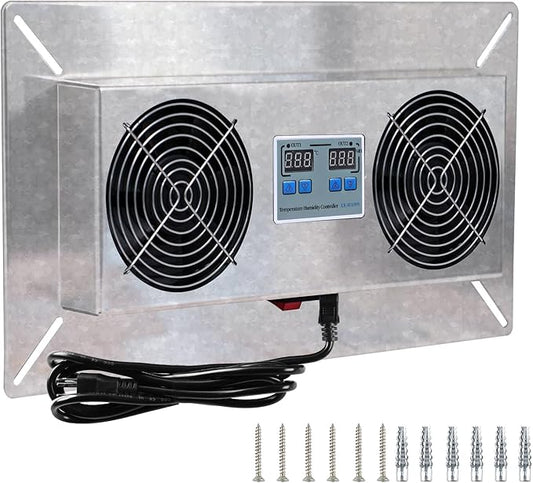 240 CFM Crawlspace Vent Fan, by Pewoaoa