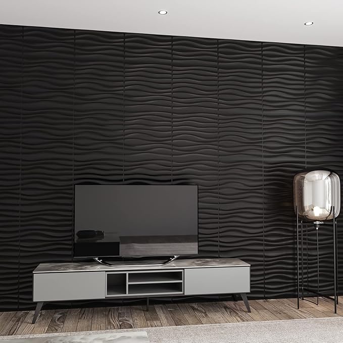Art3d PVC Wave Panels for Interior Wall Decor, Antique Copper Textured 3D Wall - Image 2