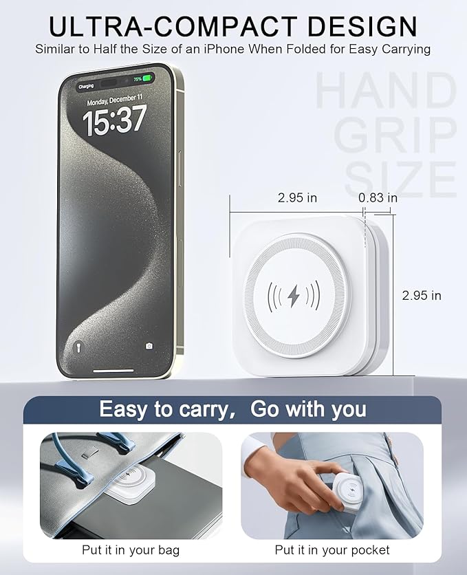5-in-1 Magnetic Wireless Charging Stand - Image 4