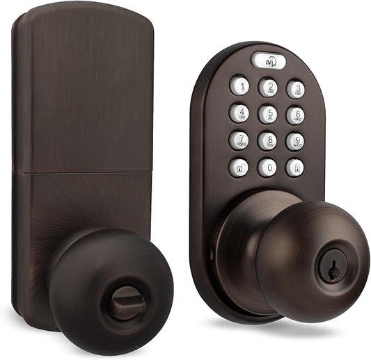 MiLocks TKK-02OB Digital Door Knob Lock by MiLocks