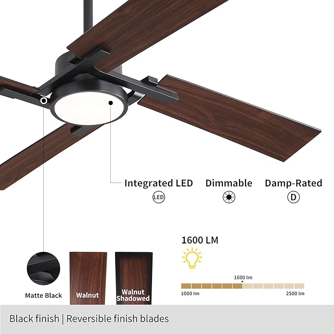 WINGBO 72 Inch Ceiling Fan - Image 7