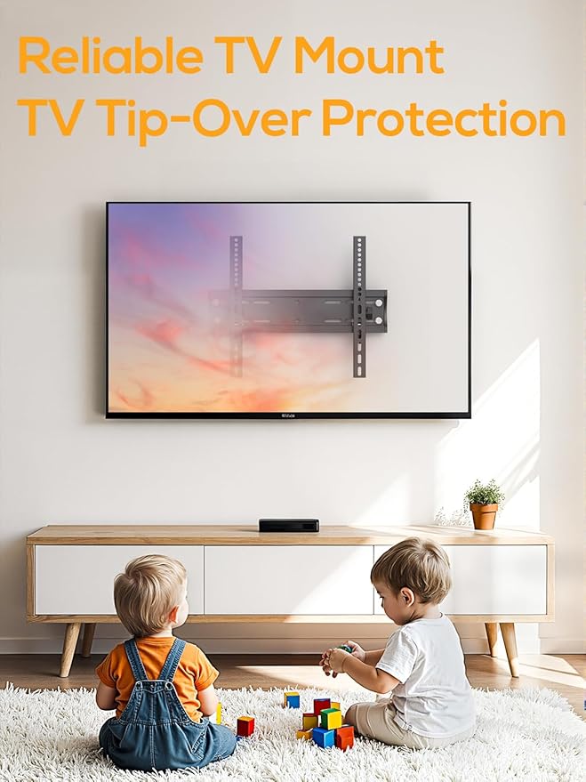 IWORKBOARD 43 50 55 inch Fixed Low Profile TV Wall Mount - Image 9
