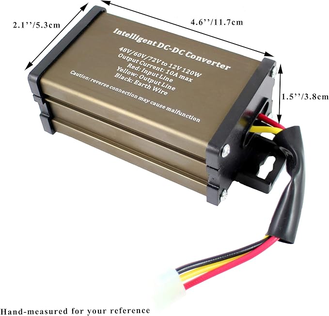 Pro Chaser DC-DC 72V 60V 48V Volt Voltage to 12V Step Down Voltage Reducer - Image 2