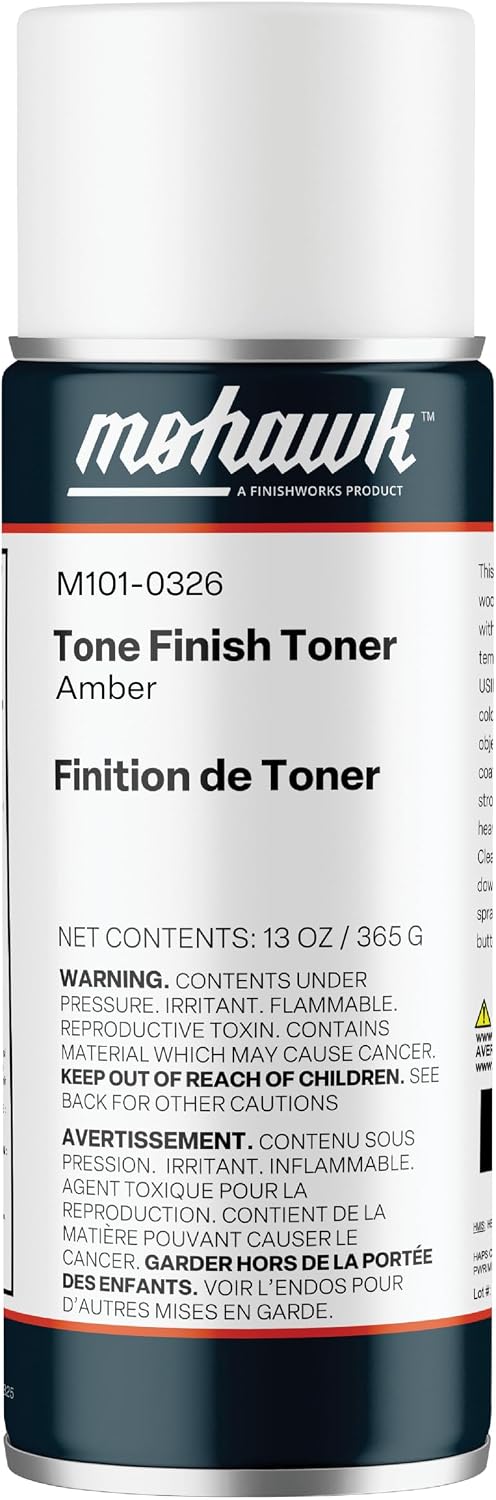 Mohawk Tone Finish Toner, Amber, M101-0326, 1 Count