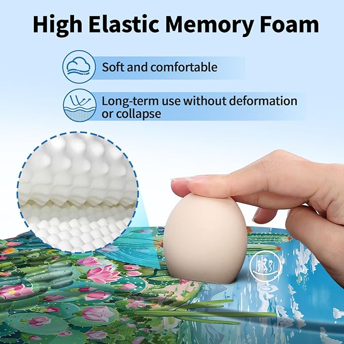 YIWEI Ergonomic Mouse Pad with Wrist Rest - Image 3