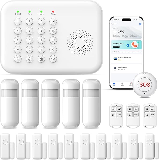 PGST Home Security Alarm System, Smart Home Alarm System by PGST